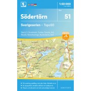 51 Södertörn Sverigeserien 1:50 000